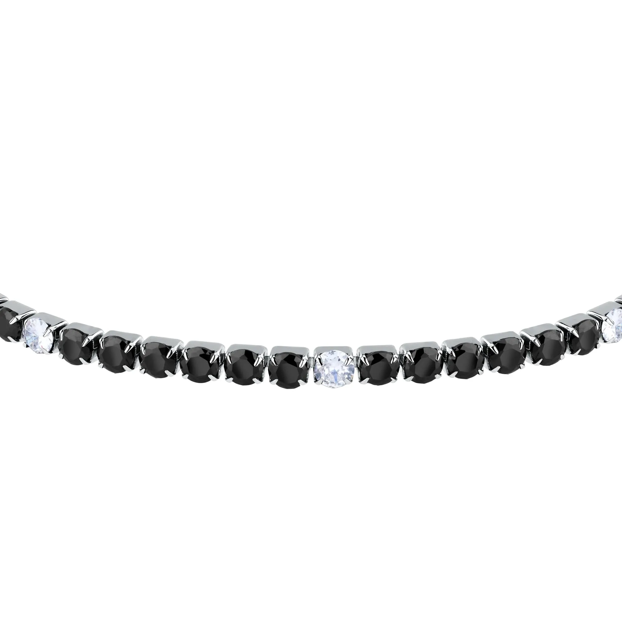 Sector No Limits Bracciale Uomo in Acciaio, Zirconi, Smalto, Collezione Tennis, Tennis - SANN50 - immagine 2
