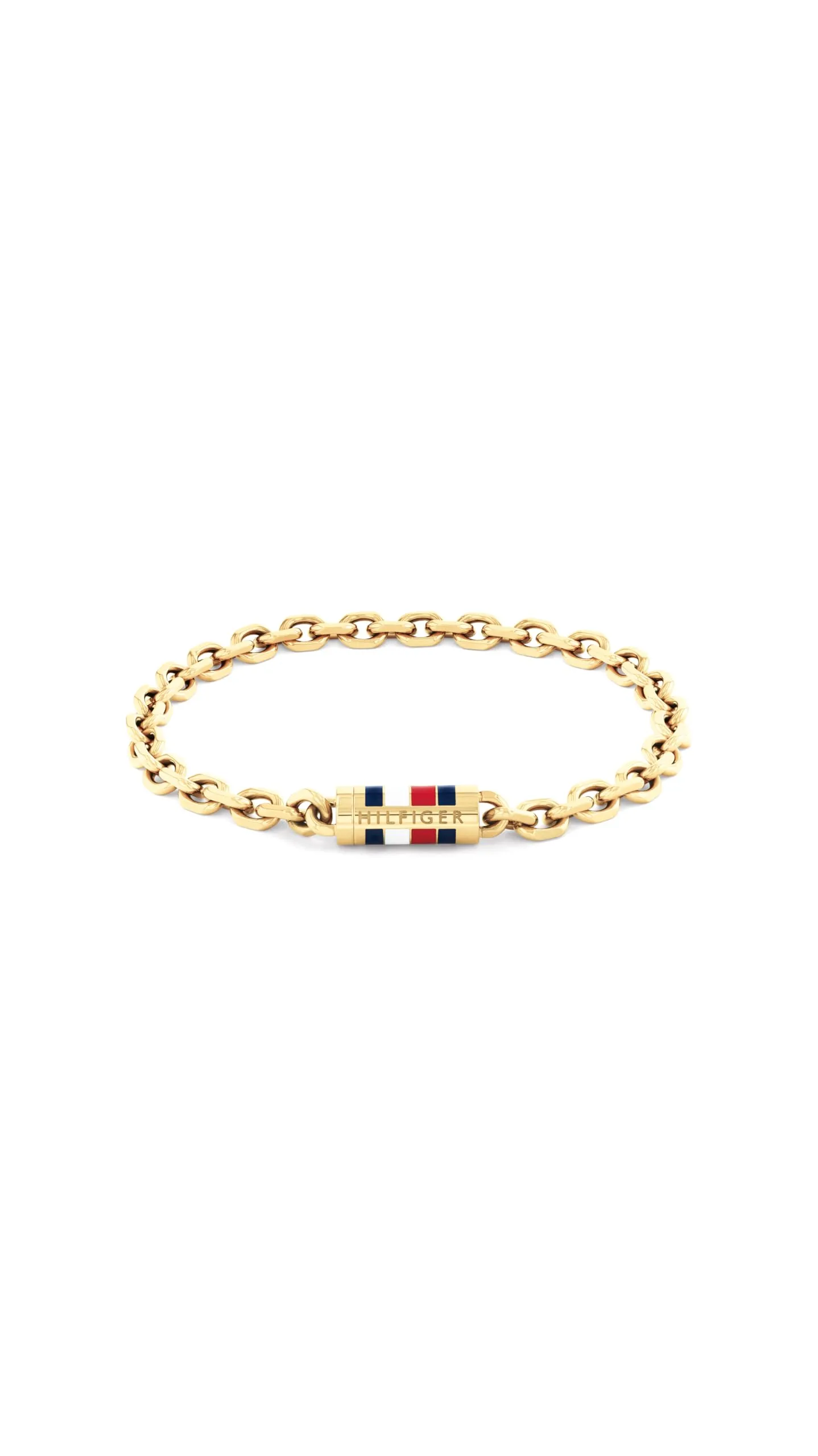 Tommy Hilfiger Jewelry Braccialetto a Catena da Uomo in Oro Giallo - 2790653 - immagine 1