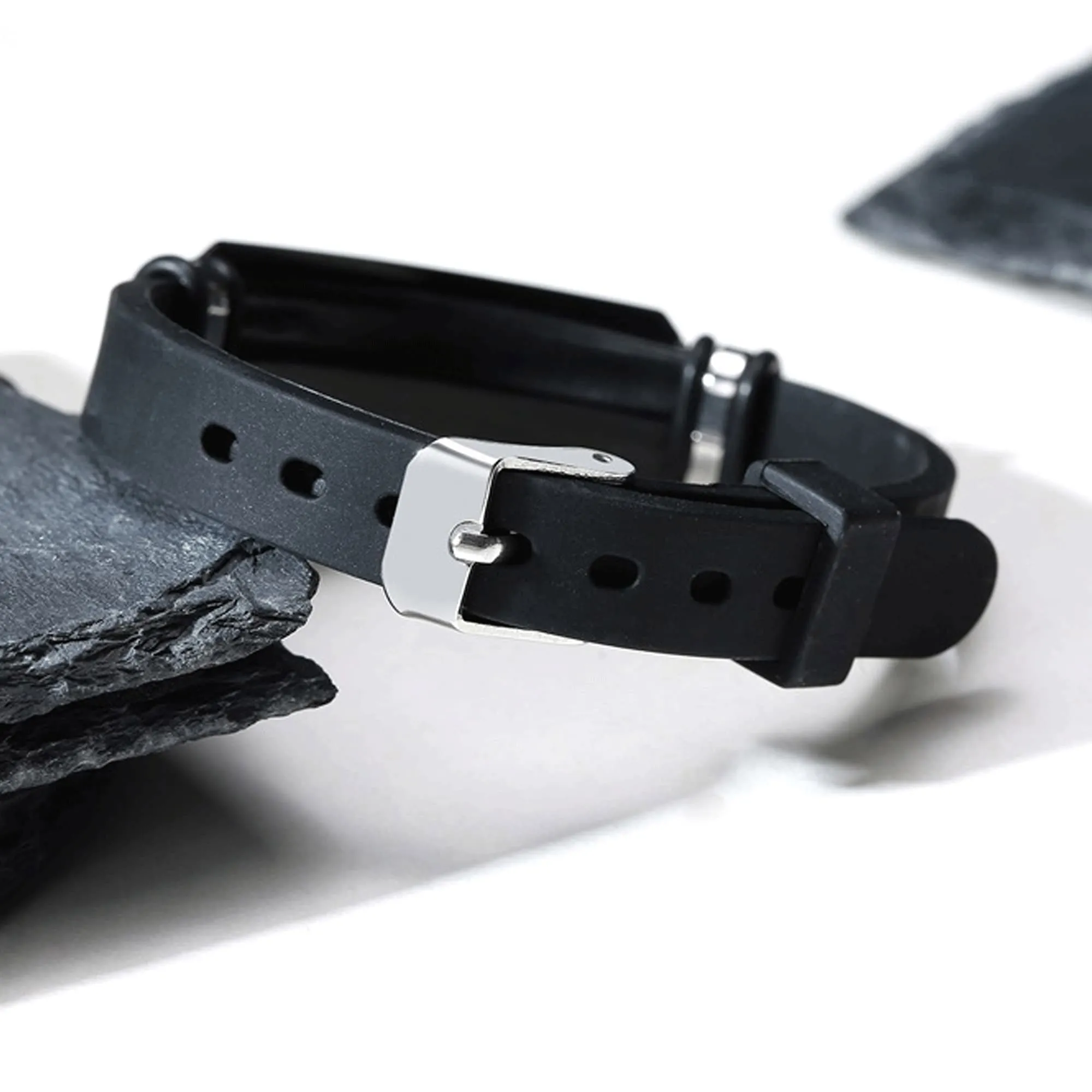 Vnox Bracciale di Emergenza Medical Boy Bracciale Personalizzato: Bracciali ID Personalizzati Incisione Bracciale Medico Regolabile in Acciaio Inossidabile da Uomo - immagine 5