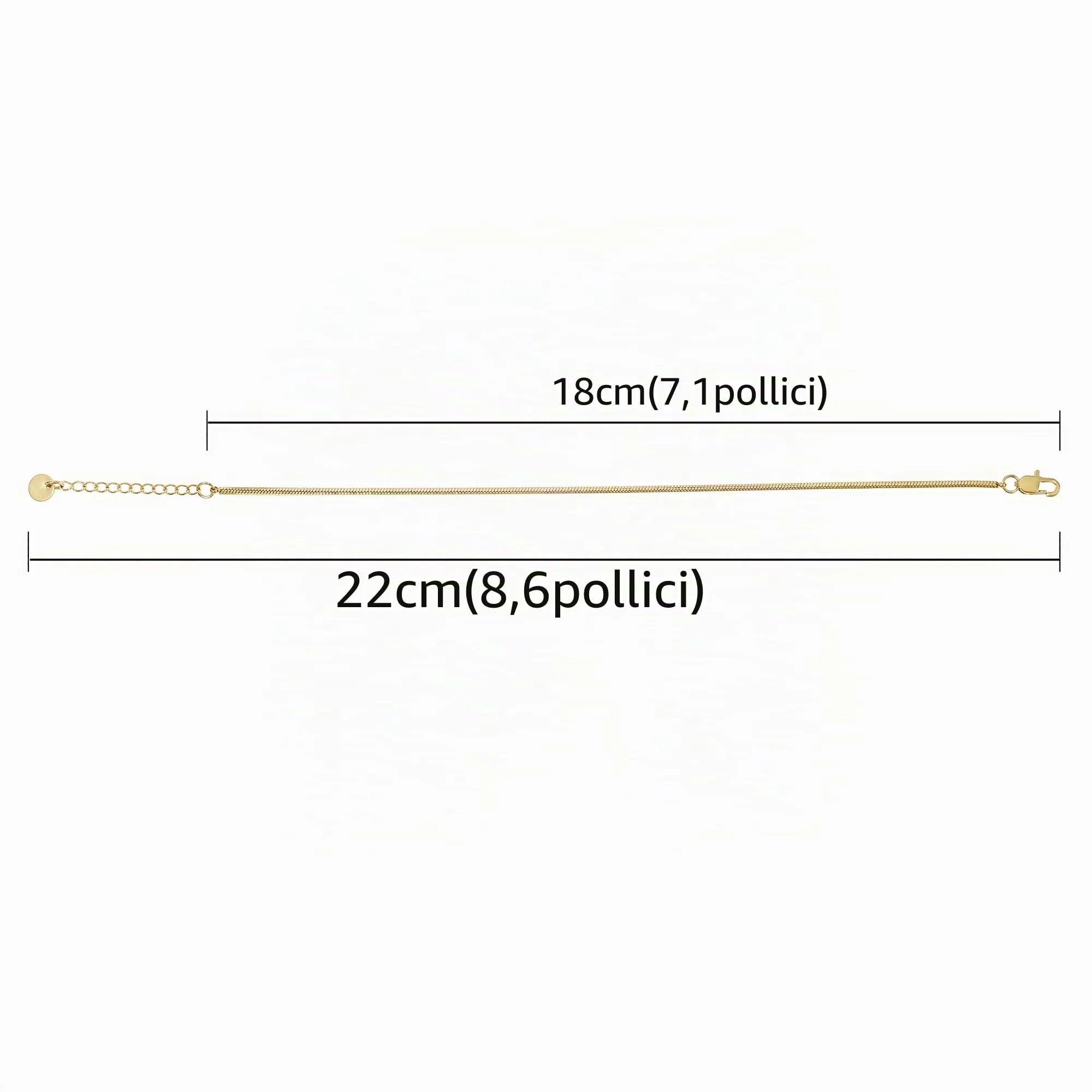 Made by Nami Bracciale Uomo Acciaio Inossidabile Argento Impermeabile Regolabile Minimalista - immagine 4