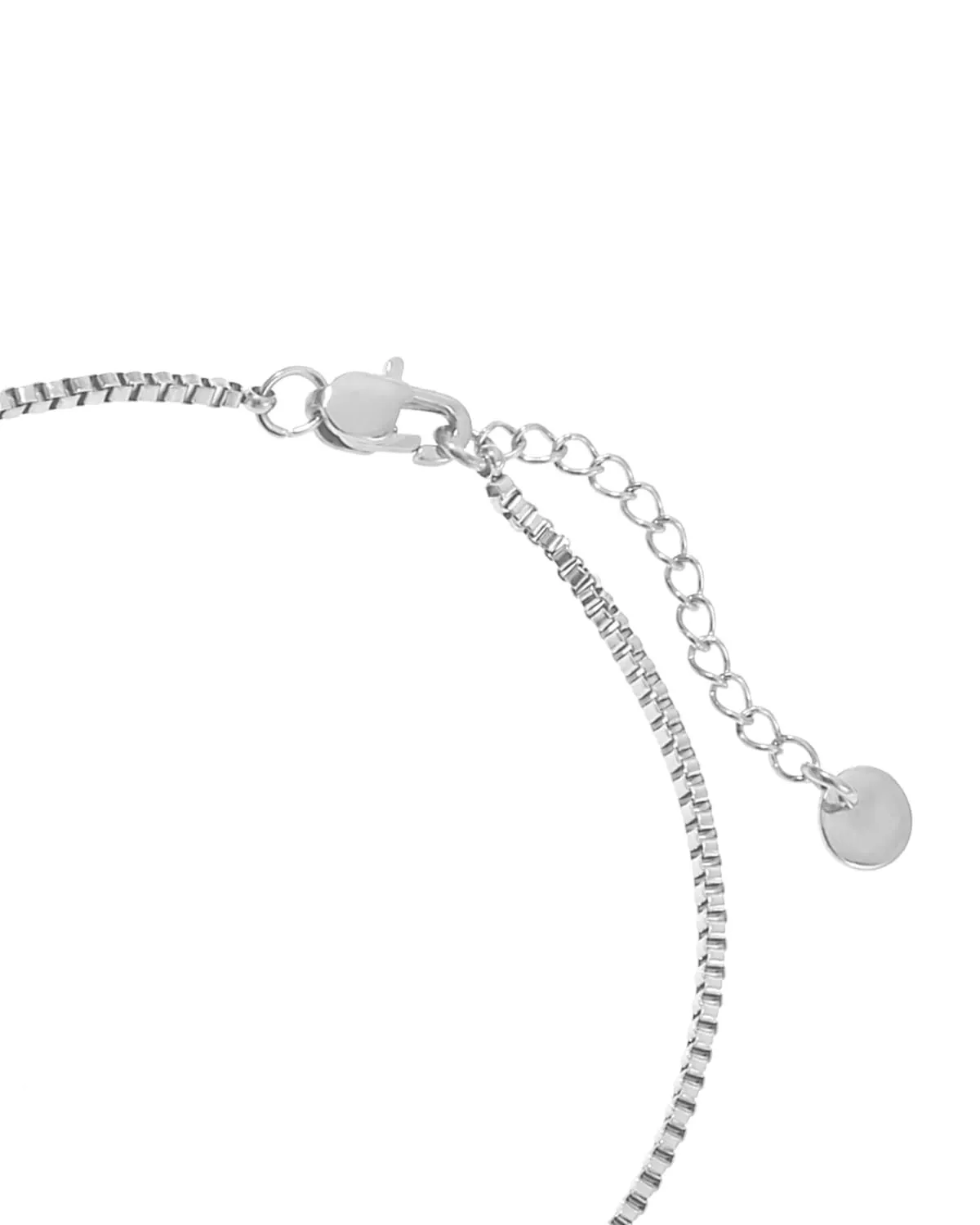 Made by Nami Bracciale in acciaio inox da uomo - Bracciale a catena cubano - Set di 2 braccialetti a catena in argento da uomo (Maglie di catena veneziana e serpente) - immagine 6