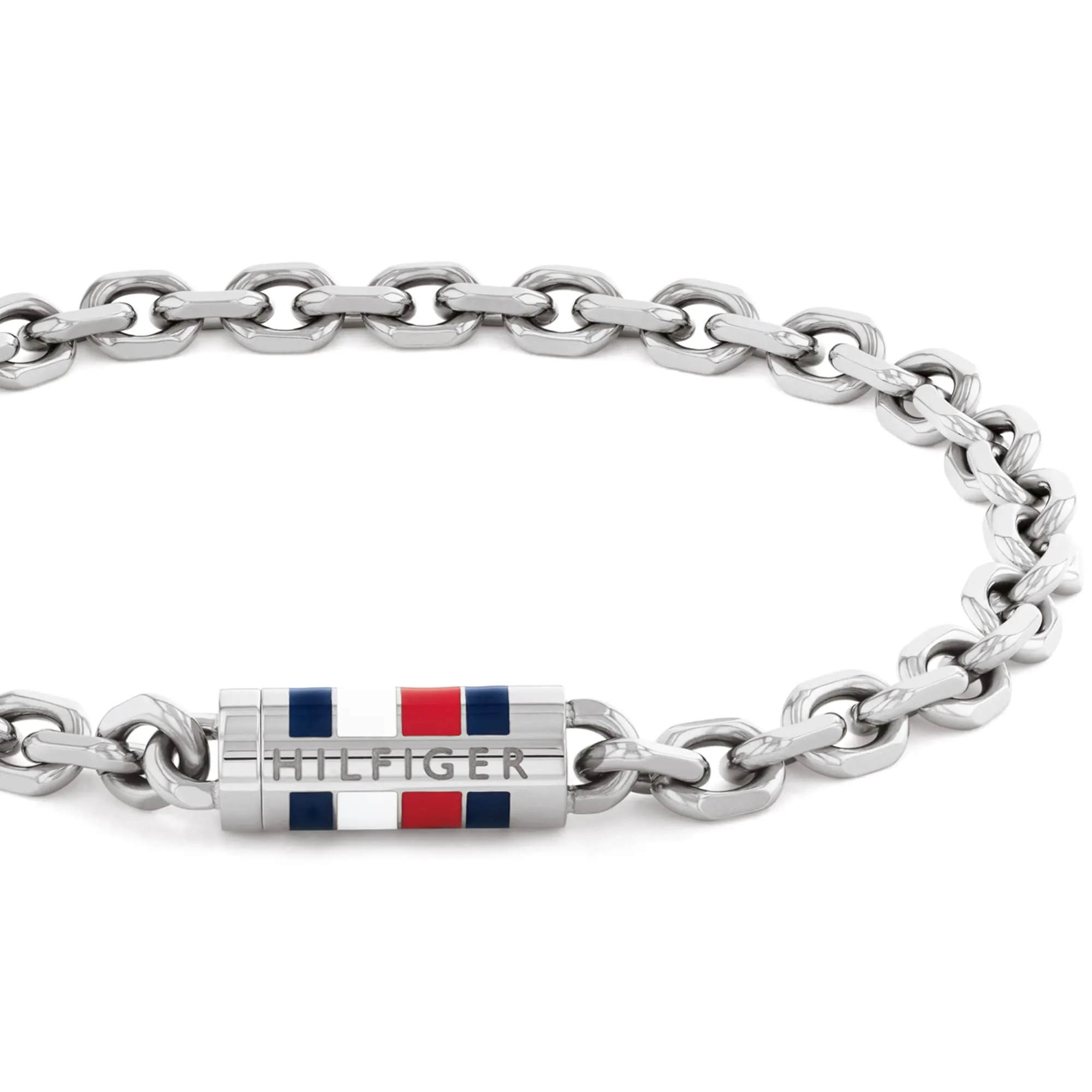 Tommy Hilfiger Jewelry Braccialetto a Catena da Uomo in Acciaio Inossidabile - 2790652 - immagine 2