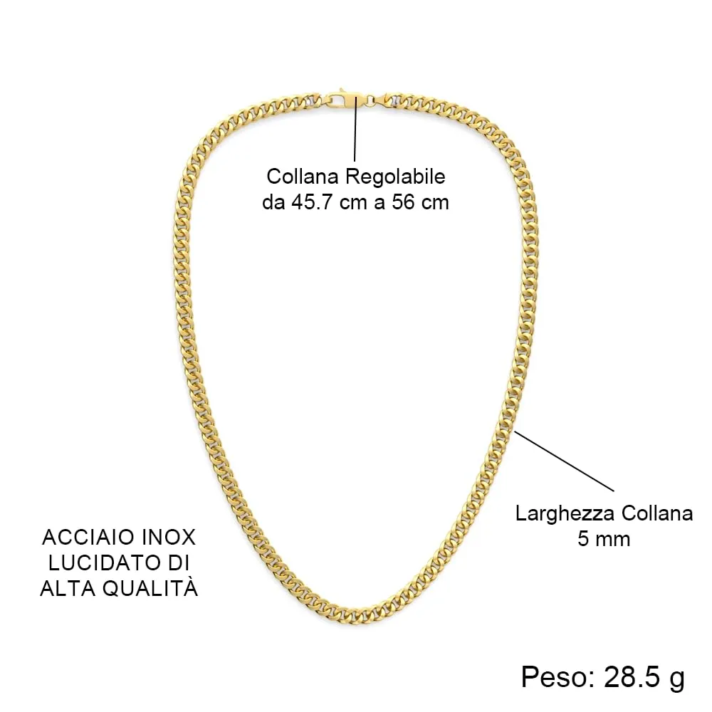 Bramart Collana Uomo Marito Fidanzato Ragazzo sei speciale Ti amo tanto - Idee Regali per lui per Natale anniversario - Cofanetto con DEDICA incluso (Oro - Ragazzo, Acciaio inossidabile lucidato) - immagine 6