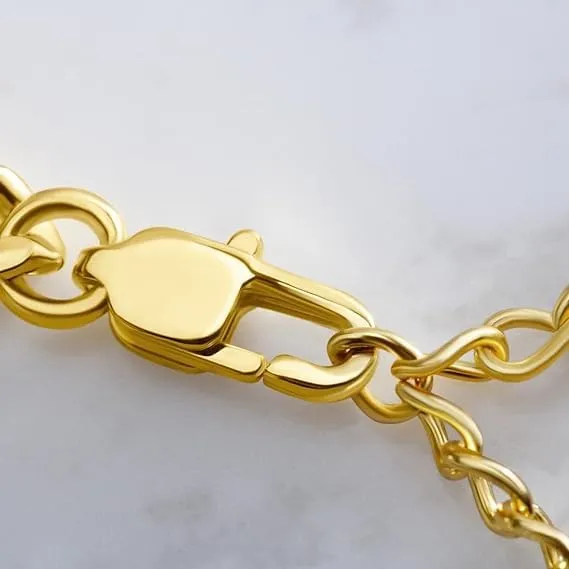 Bramart Collana Uomo Marito Fidanzato Ragazzo sei speciale Ti amo tanto - Idee Regali per lui per Natale anniversario - Cofanetto con DEDICA incluso (Oro - Uomo 2, Acciaio Inox Lucidato) - immagine 5