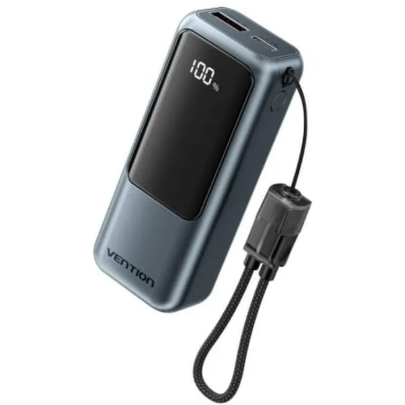 Powerbank Vention 10000mAh 22.5W Grigio - immagine 1
