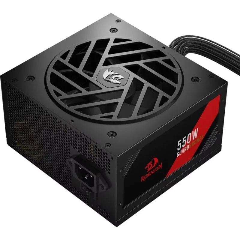 Fonte Alimentazione Redragon Guard GC-GU01 550W Bronze 80+ ventola 120 mm - immagine 1