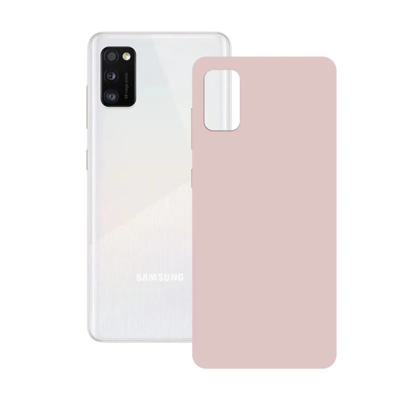 Custodia Ksix Silk Rosa per Samsung Galaxy A41 - immagine 1