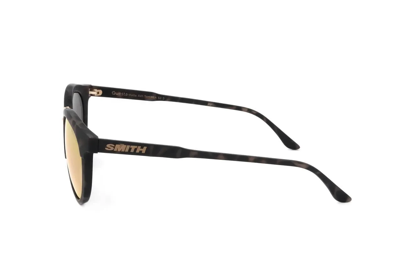 Occhiali da Sole Smith QUESTA HLA MATTE GREY HAVANA 50/19/ TEEN - immagine 4