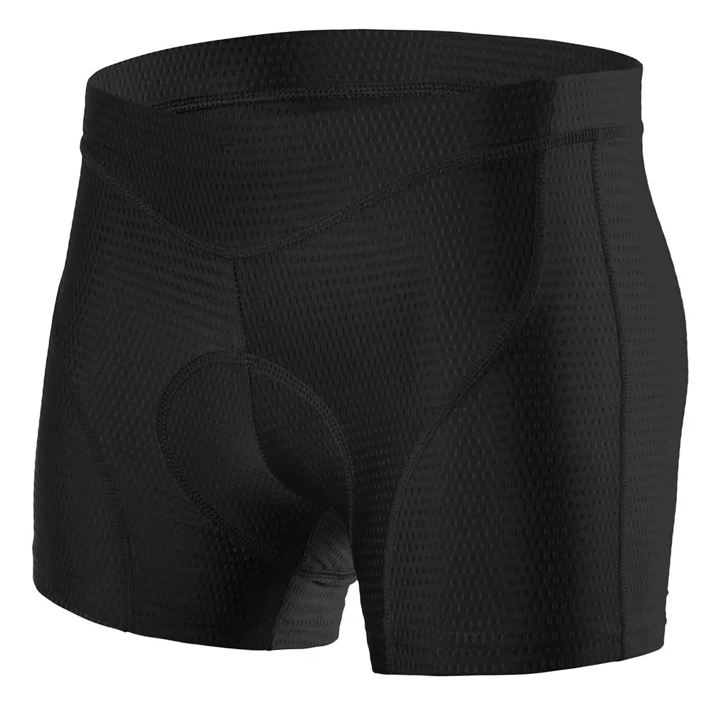 Lixada Pantaloncini Ciclismo Donna Gel 3D Imbottito Biancheria Intima Traspirante per Ciclismo Sport All'aperto, Stile 1, Nero, L - immagine 3