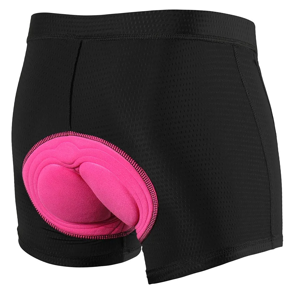 Lixada Pantaloncini Intimo da Ciclismo da Donna, 3D Traspirante Gel Imbottito per MTB e Lunga Distanza - immagine 4