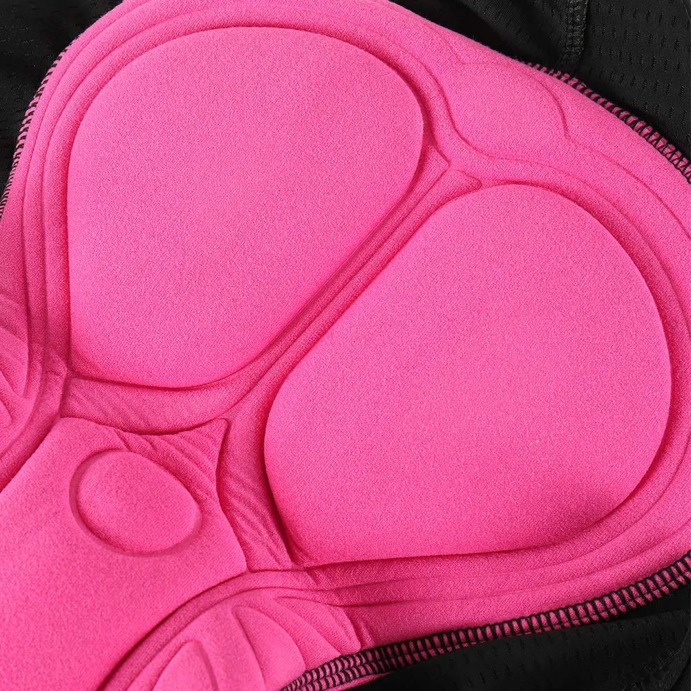 Lixada Pantaloncini Intimo da Ciclismo da Donna, 3D Traspirante Gel Imbottito per MTB e Lunga Distanza - immagine 9