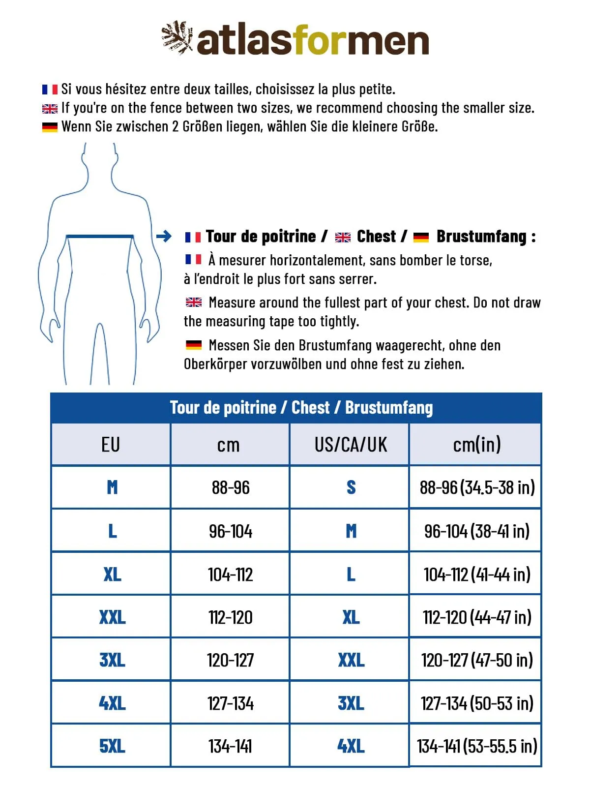 ATLAS FOR MEN - Confezione da 3 Giacche in Micropile - 4XL - immagine 5