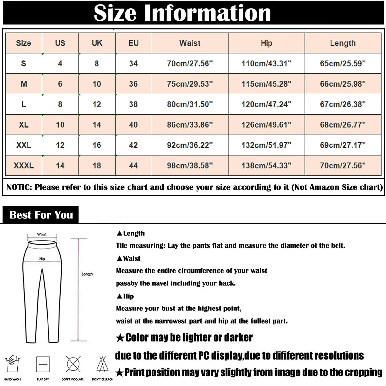 HEONSATI Pinocchietti Donna Estivi Eleganti Pinocchietti Cotone E Lino Estivi Eleganti Pantalone 7/8 Leggeri Casual Pantaloni Cropped di Lino Morbidi Bermuda Palazzo di Svago Baggy Taglie Forti - immagine 7