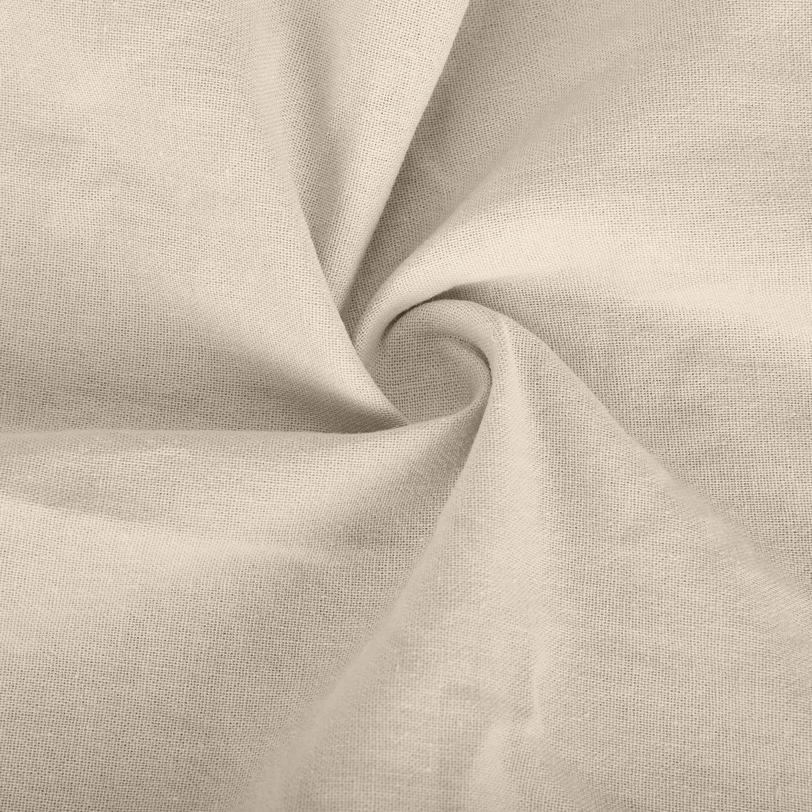 HEONSATI Pinocchietti Donna Estivi Eleganti Pinocchietti Cotone E Lino Estivi Eleganti Pantalone 7/8 Leggeri Casual Pantaloni Cropped di Lino Morbidi Bermuda Palazzo di Svago Baggy Taglie Forti - immagine 6