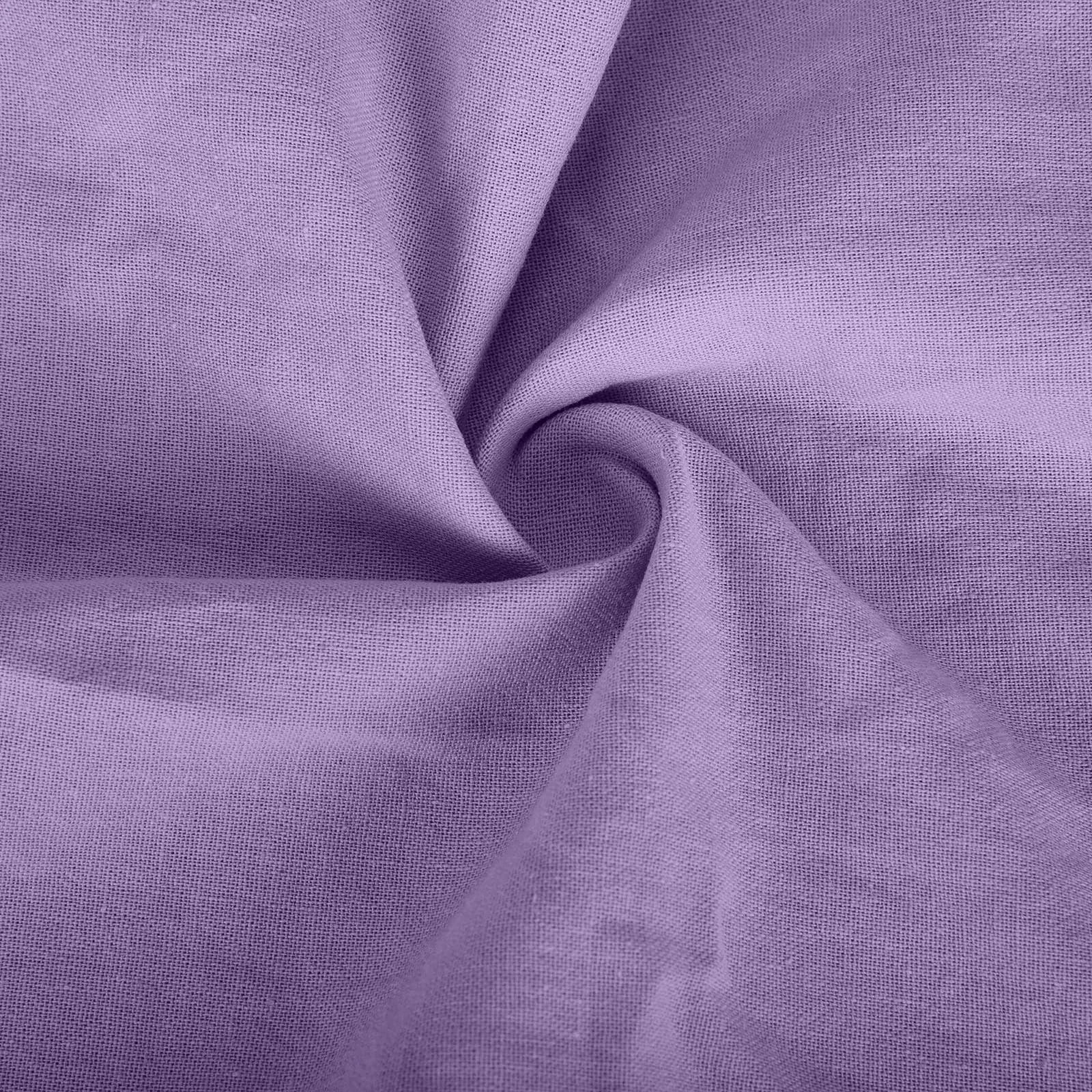 HEONSATI Pinocchietti Donna Estivi Eleganti Pinocchietti Cotone E Lino Estivi Eleganti Pantalone 7/8 Leggeri Casual Pantaloni Cropped di Lino Morbidi Bermuda Palazzo di Svago Baggy Taglie Forti - immagine 6