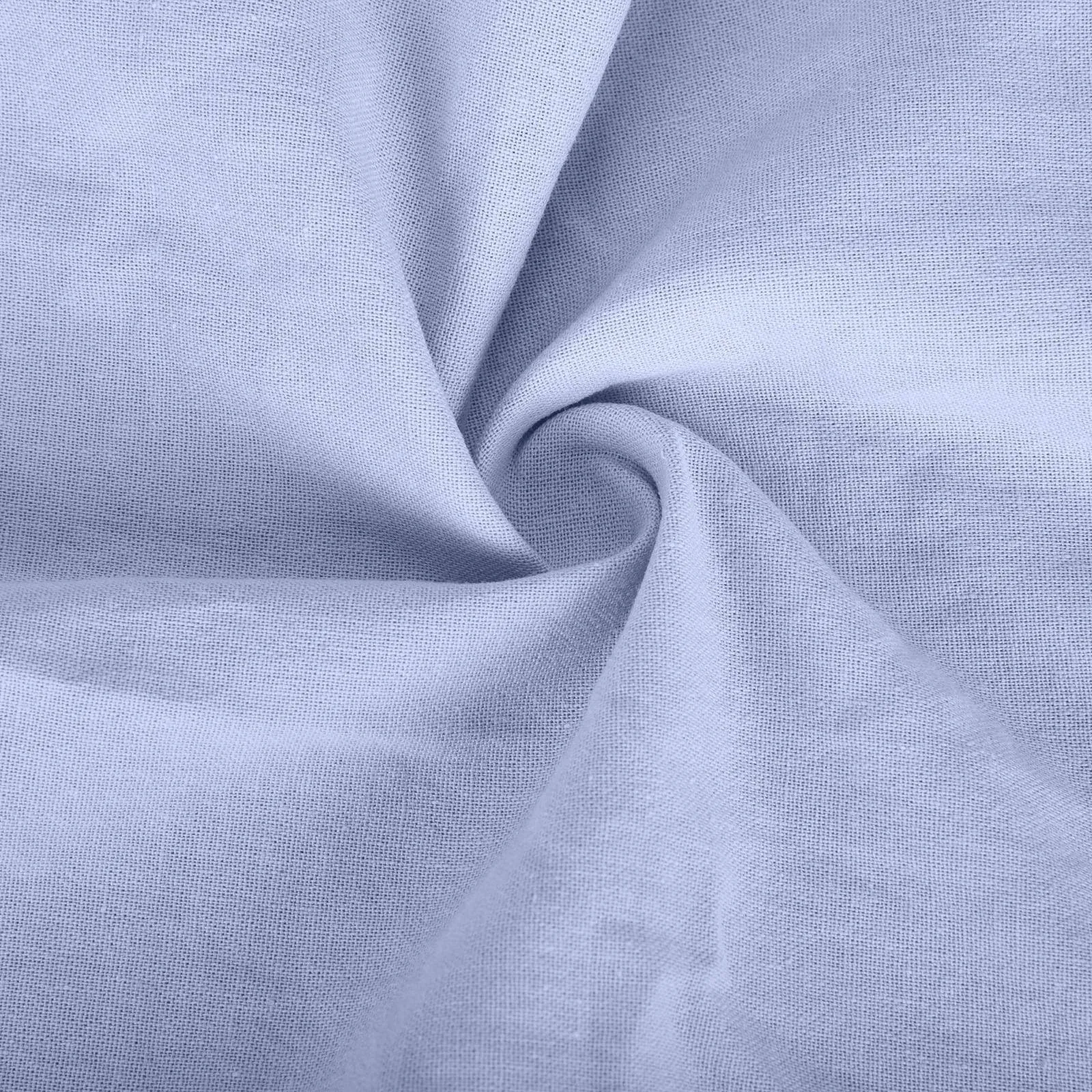 HEONSATI Pinocchietti Donna Estivi Eleganti Pinocchietti Cotone E Lino Estivi Eleganti Pantalone 7/8 Leggeri Casual Pantaloni Cropped di Lino Morbidi Bermuda Palazzo di Svago Baggy Taglie Forti - immagine 6