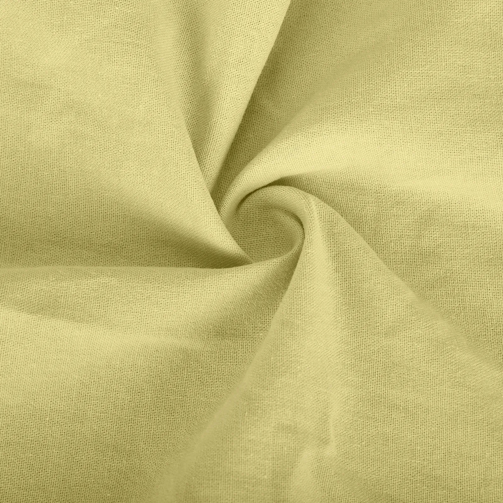 HEONSATI Pinocchietti Donna Estivi Eleganti Pinocchietti Cotone E Lino Estivi Eleganti Pantalone 7/8 Leggeri Casual Pantaloni Cropped di Lino Morbidi Bermuda Palazzo di Svago Baggy Taglie Forti - immagine 6