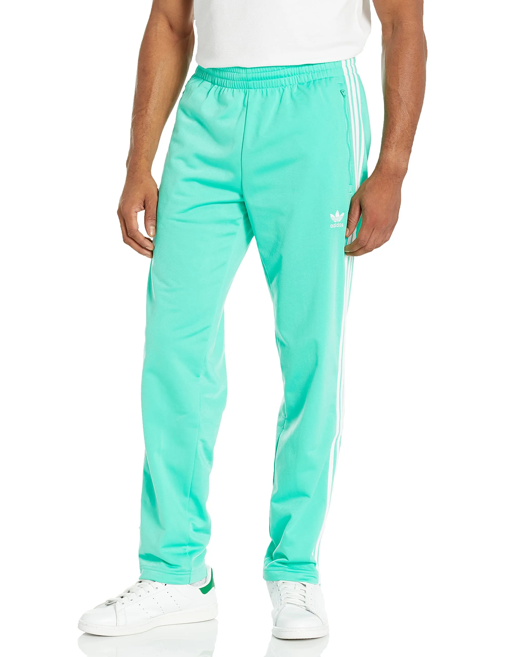 adidas Originals Adicolor Classics Firebird Pantaloni Ginnastica, Verde (Primeblue), XL Uomo - immagine 1