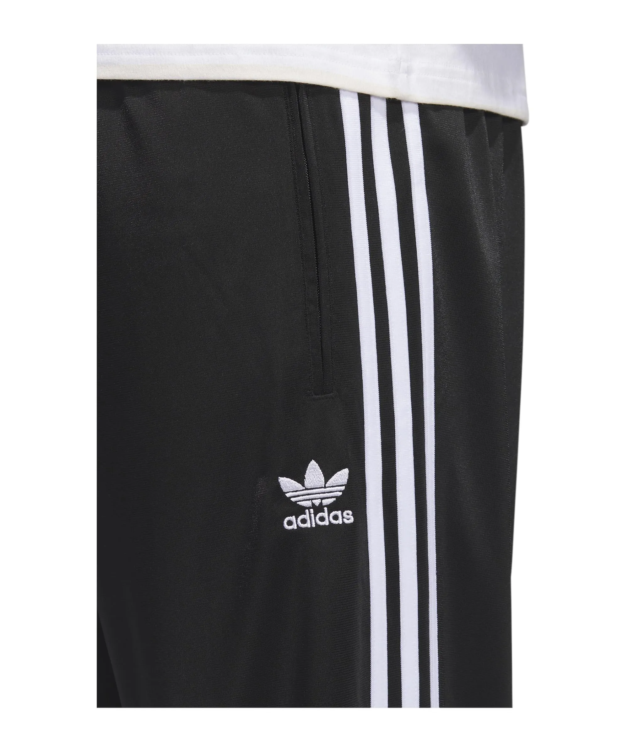 ADIDAS IJ7055 Firebird TP Pantaloni Sportivi Uomo Black/White Taglia XS - immagine 3