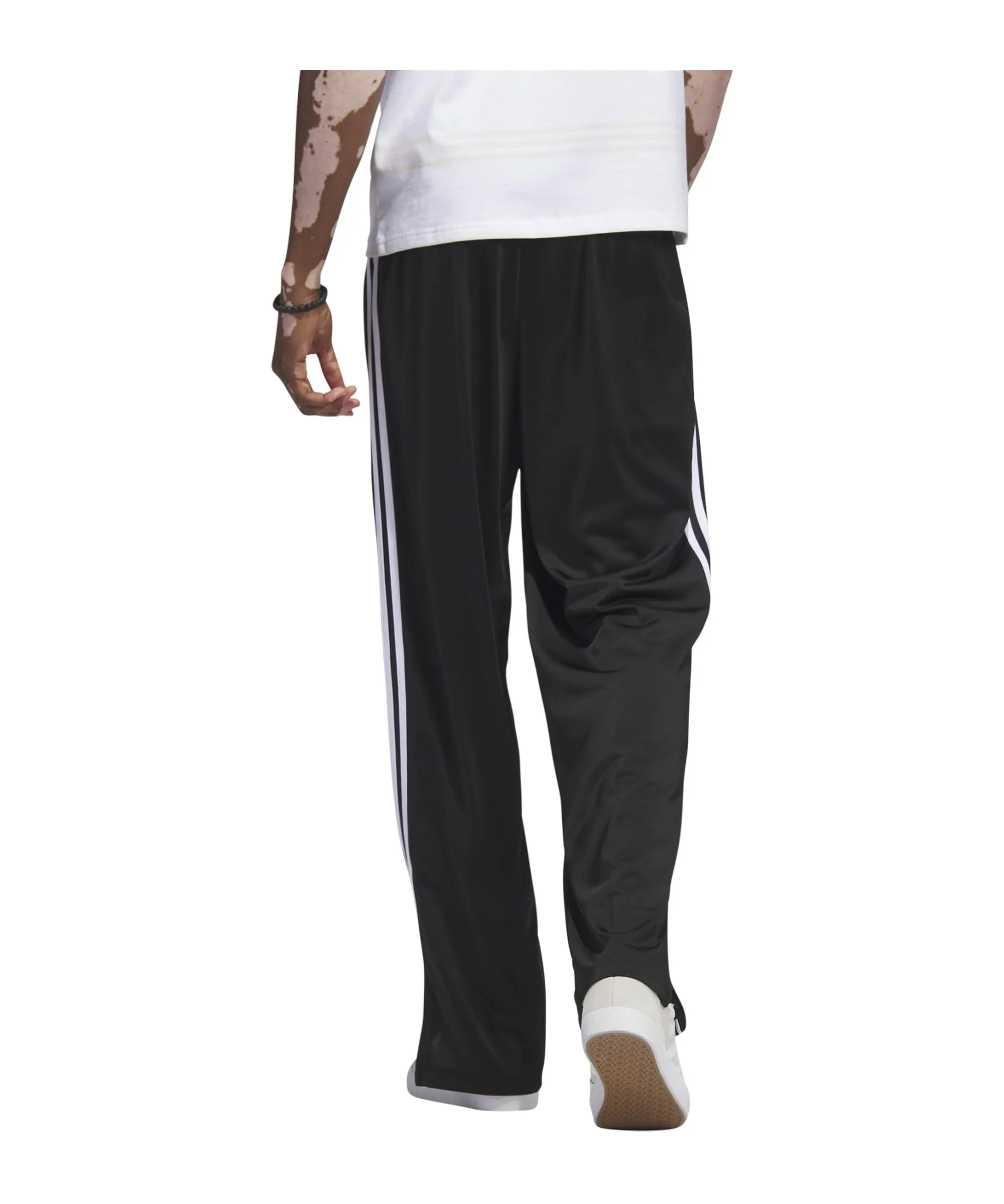 ADIDAS IJ7055 Firebird TP Pantaloni Sportivi Uomo Black/White Taglia S - immagine 2