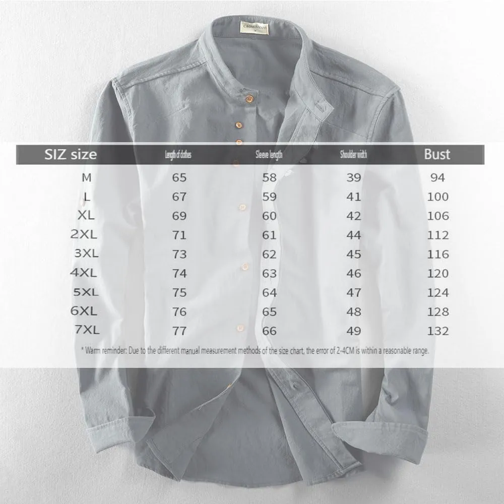 EEJBYTDI Soulona - Camicia Katana Japan Style da uomo, misto lino e cotone, vestibilità aderente, a maniche lunghe, colore bianco, S-5XL - immagine 3