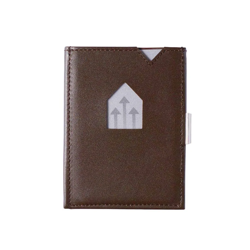 EXENTRI Portafogli tri-fold - Blocco RFID con clip di chiusura in acciaio inossidabile - immagine 2