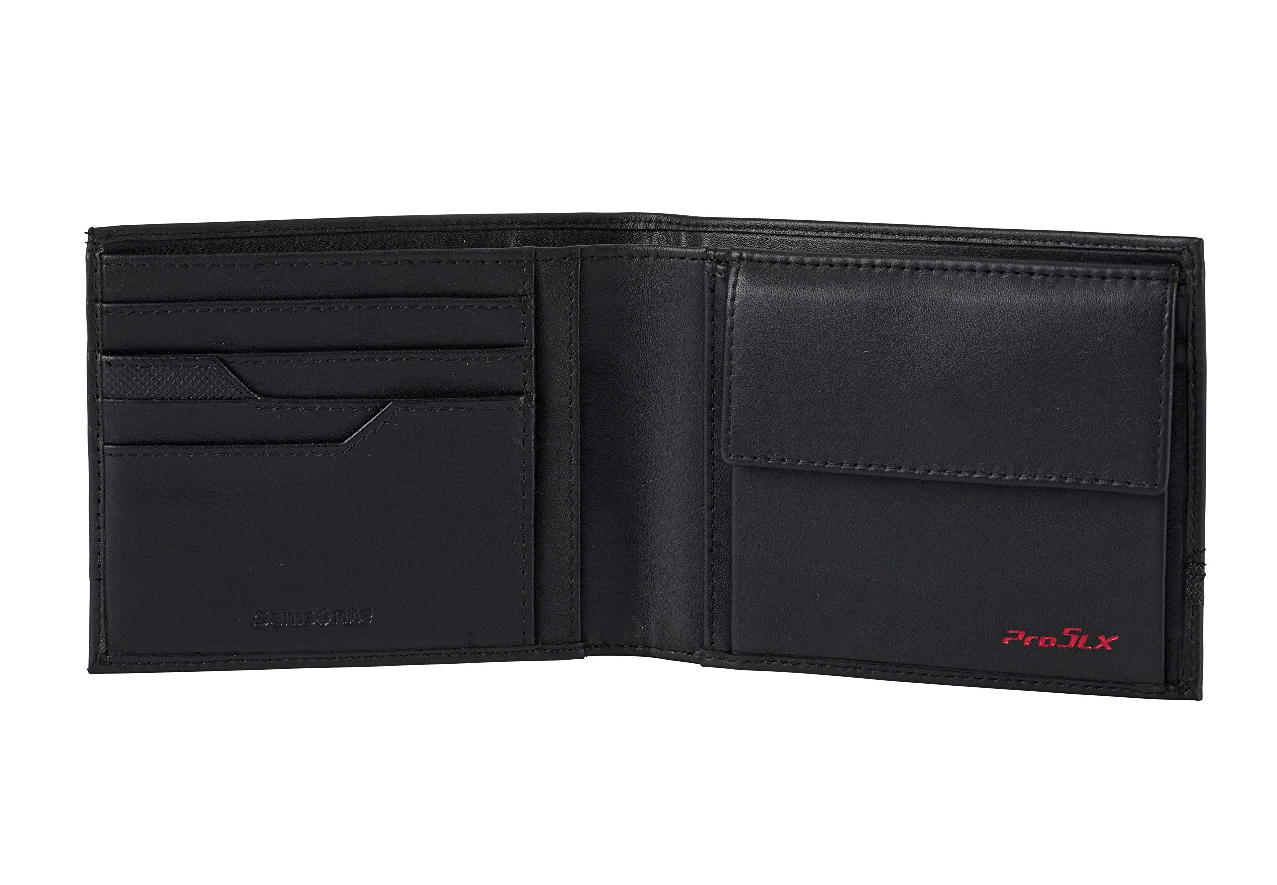 Samsonite Pro-DLX 5 SLG Accessori da Viaggio- Portafogli, Portafoglio Orizzontale: 12.2 x 1.5 x 9.7 cm, Nero (Black) - immagine 2
