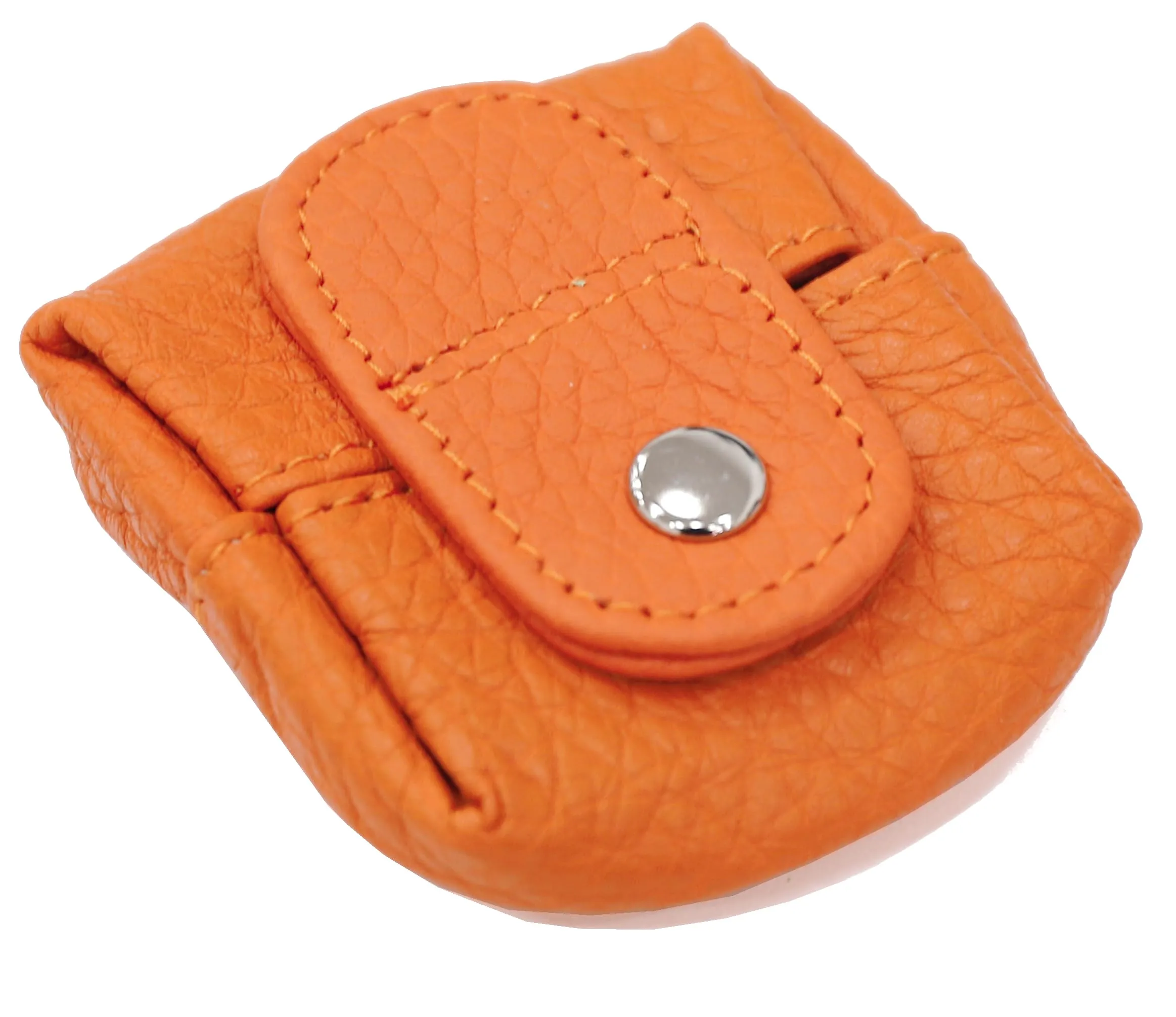 Van Der Rich ® - Portamonete Piccolo Pelle - Donna/Uomo (Arancione) - immagine 1