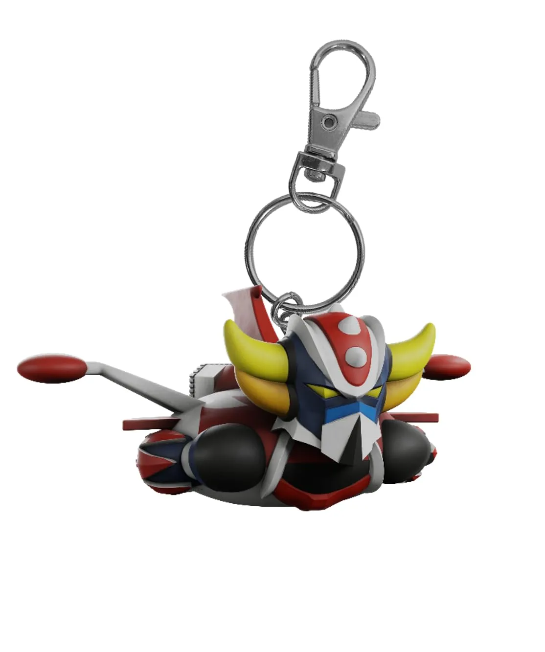 Plastoy Goldorak Portachiavi Chibi Goldorak Spacer - Plastica - 10 cm - immagine 1