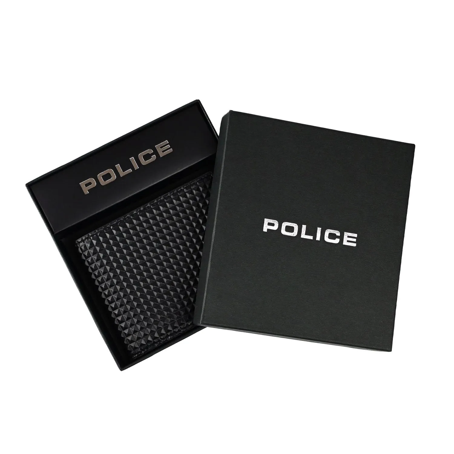 Police Portafoglio Uomo in Vera Pelle, Sottile Con Portamonete, Porta Carte di Credito e Scatola Regalo - immagine 4