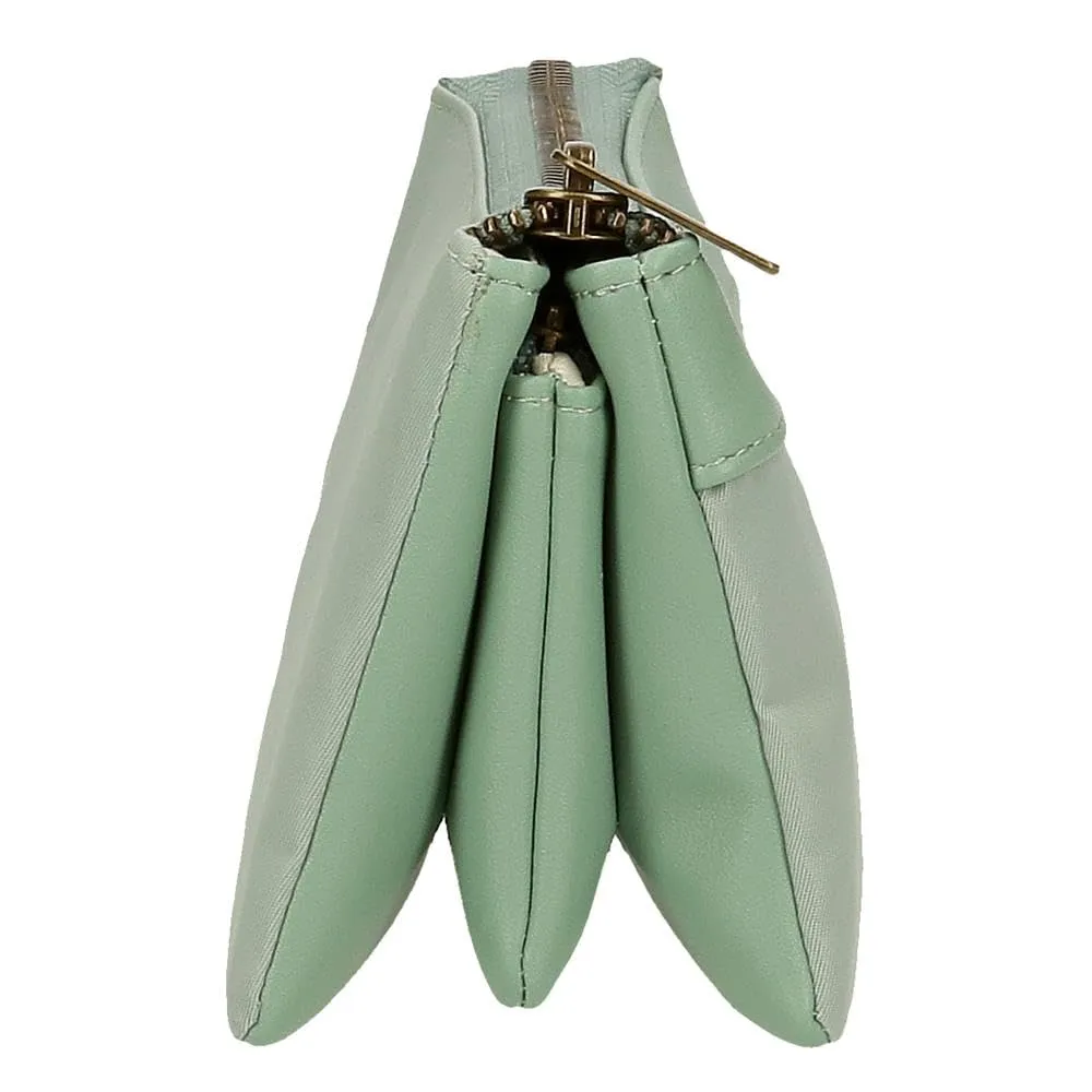 Pepe Jeans Morgan, borse da donna e accessori da viaggio, in similpelle beige, nera e verde, di Joumma Bags - immagine 2