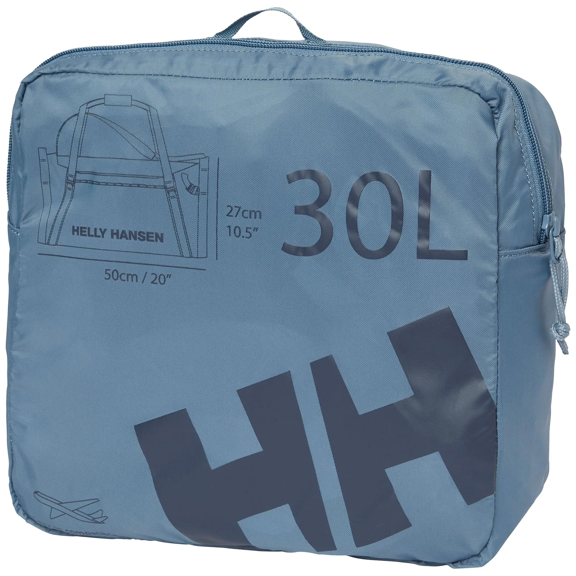 Helly Hansen Unisex HH Duffel Bag 2 50L, Ebony, One Size - immagine 5