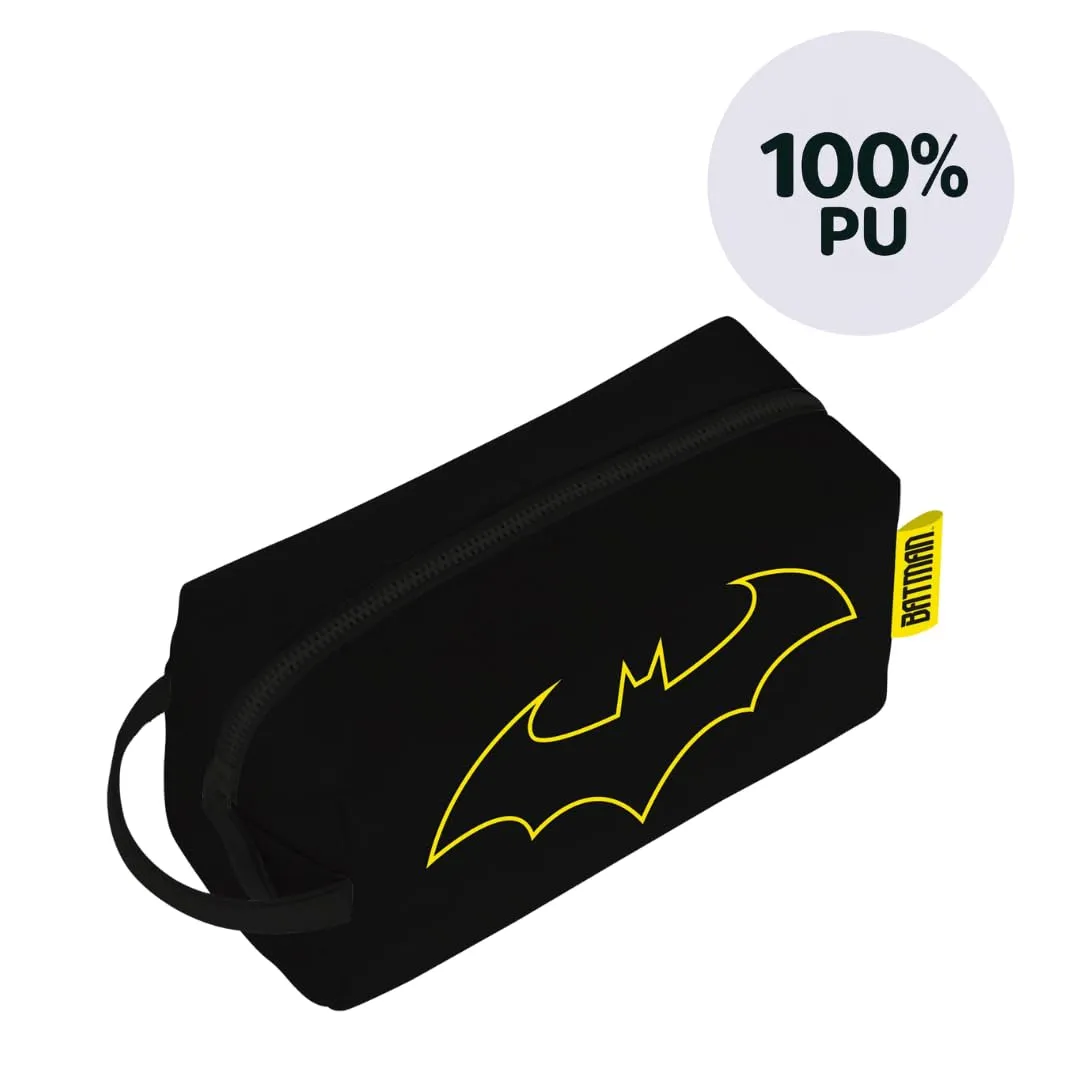 ARDITEX, Batman Beauty Case Impermeabile, Borsa da Toilette per Uomo e Bambino, Astuccio 100% PU, Ideale per organizzare Prodotti per l’Igiene o i tuoi piccoli Oggetti, 3 x 22 x 8 cm - immagine 5