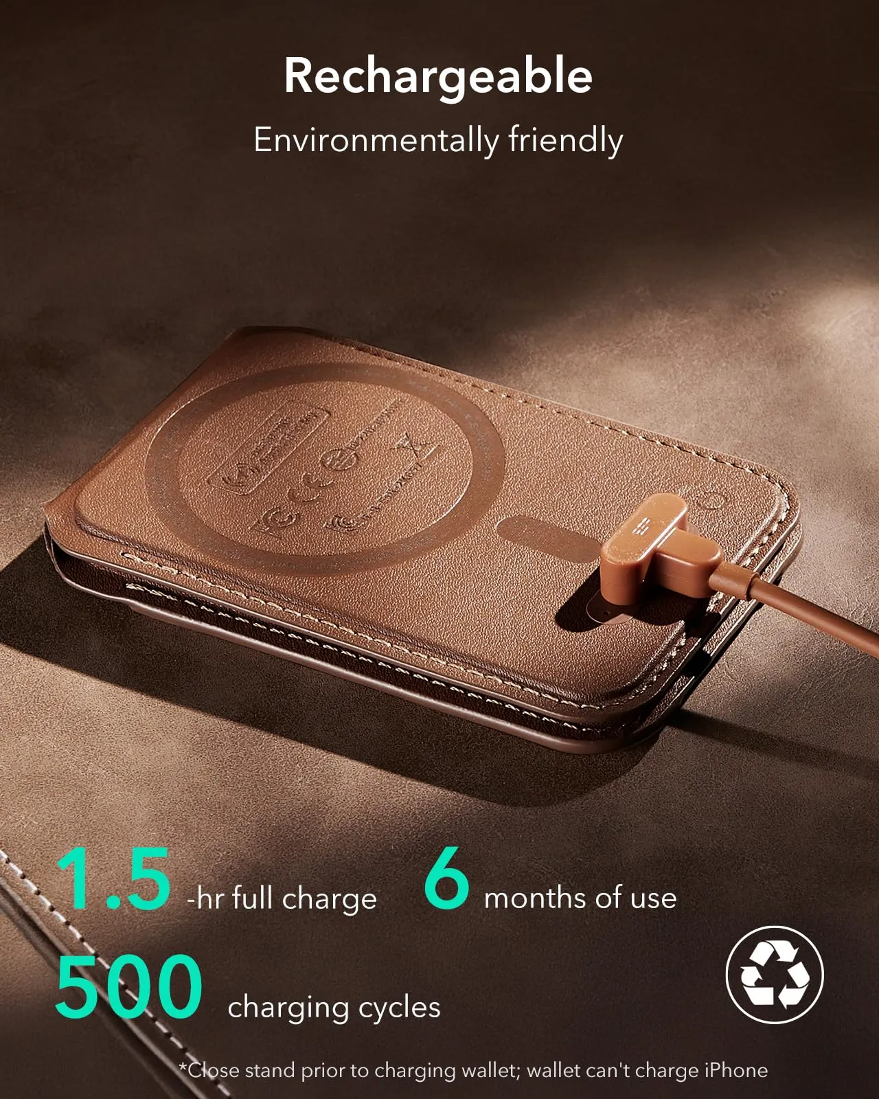 ESR Portafoglio MagSafe con Funzionalità completa con App Dov'è di FindMy - immagine 8