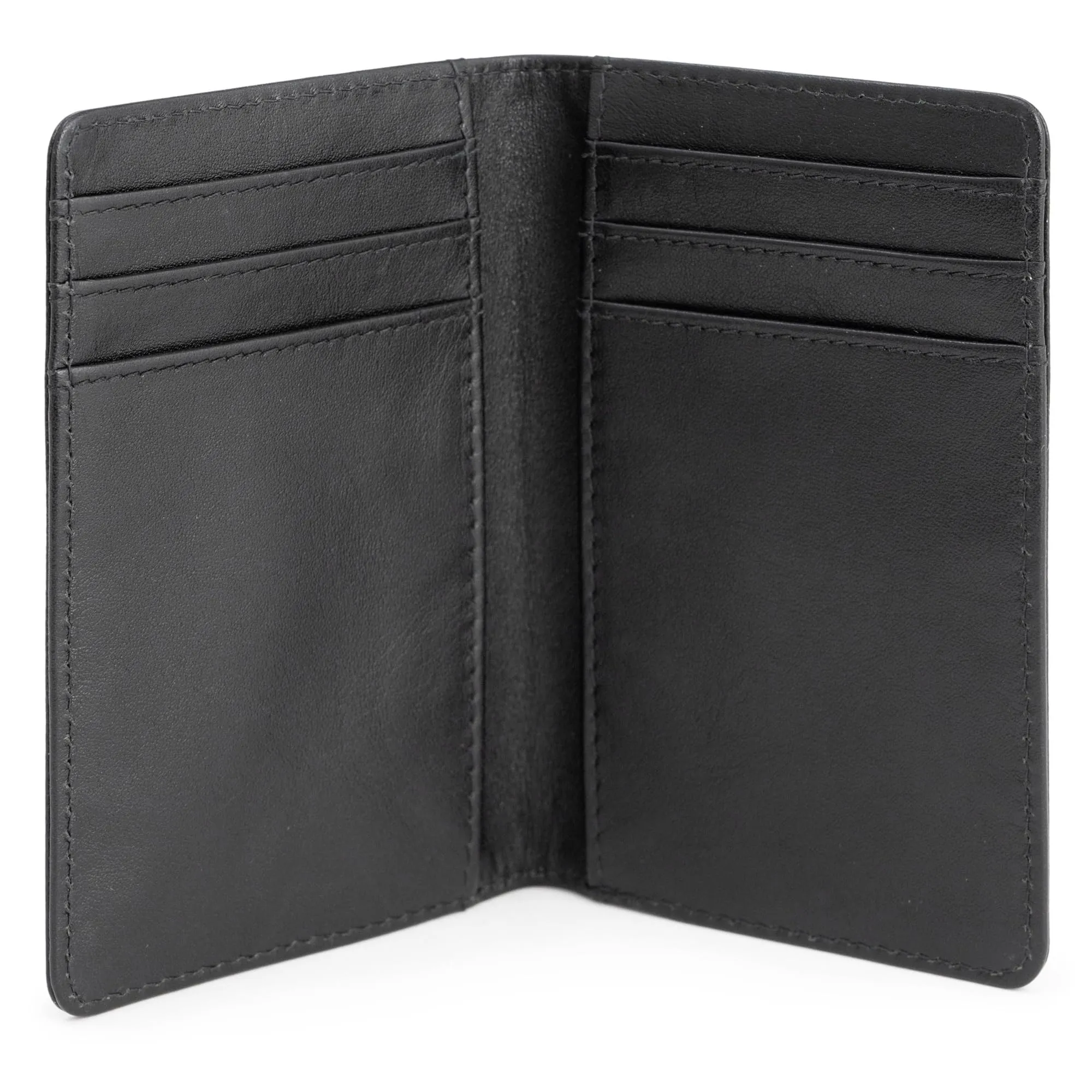Berliner Bags Portacarte Porto Slim con Banconote e RFID in Pelle Saffiano - immagine 2