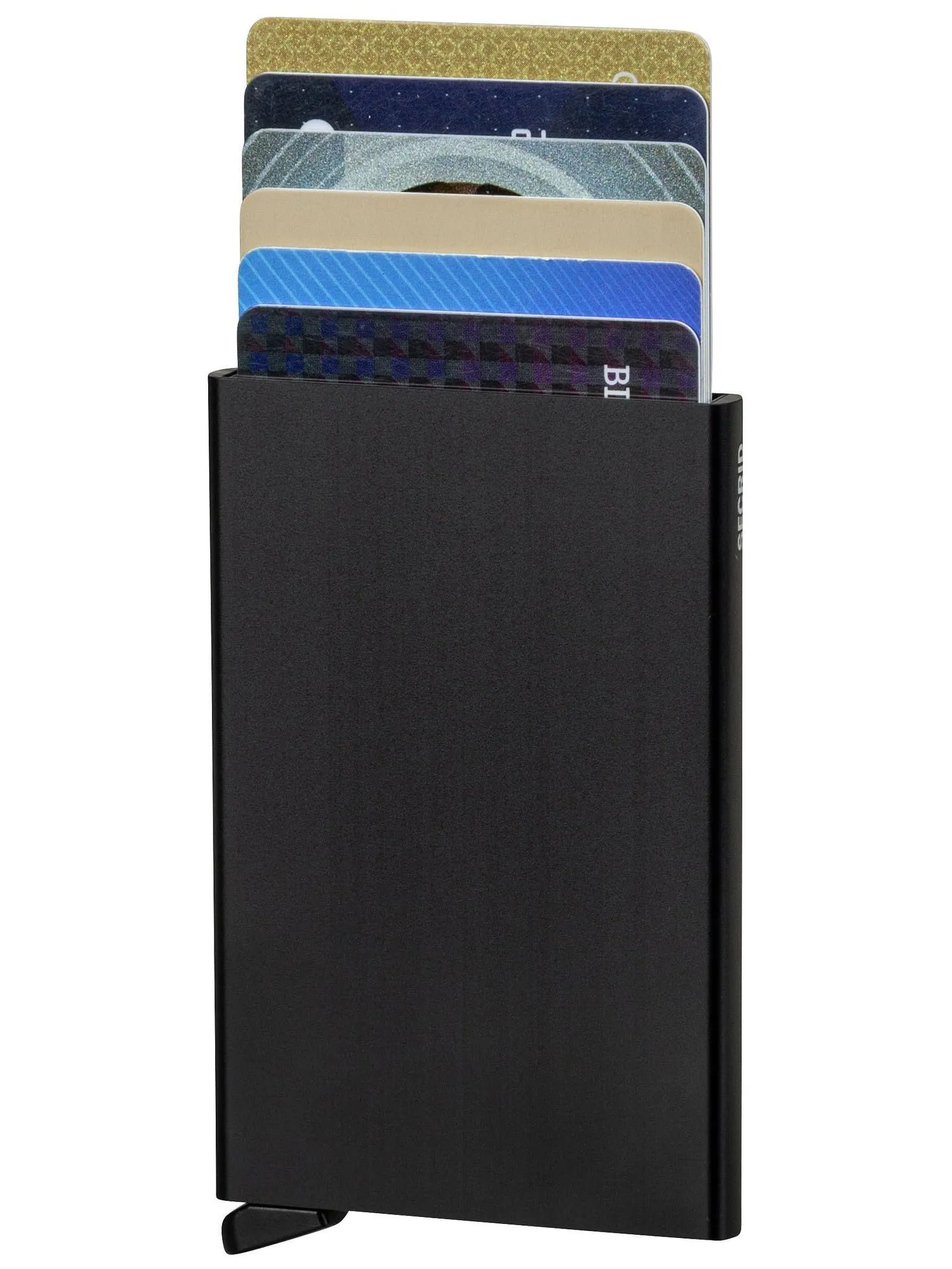 Secrid Il Cardprotector non è solo il portafoglio più minimalista, ma è anche il cuore di tutti i prodotti alluminio, protegge le carte da piegamenti, rotture e comunicazioni RFID e NFC. Ca - immagine 3
