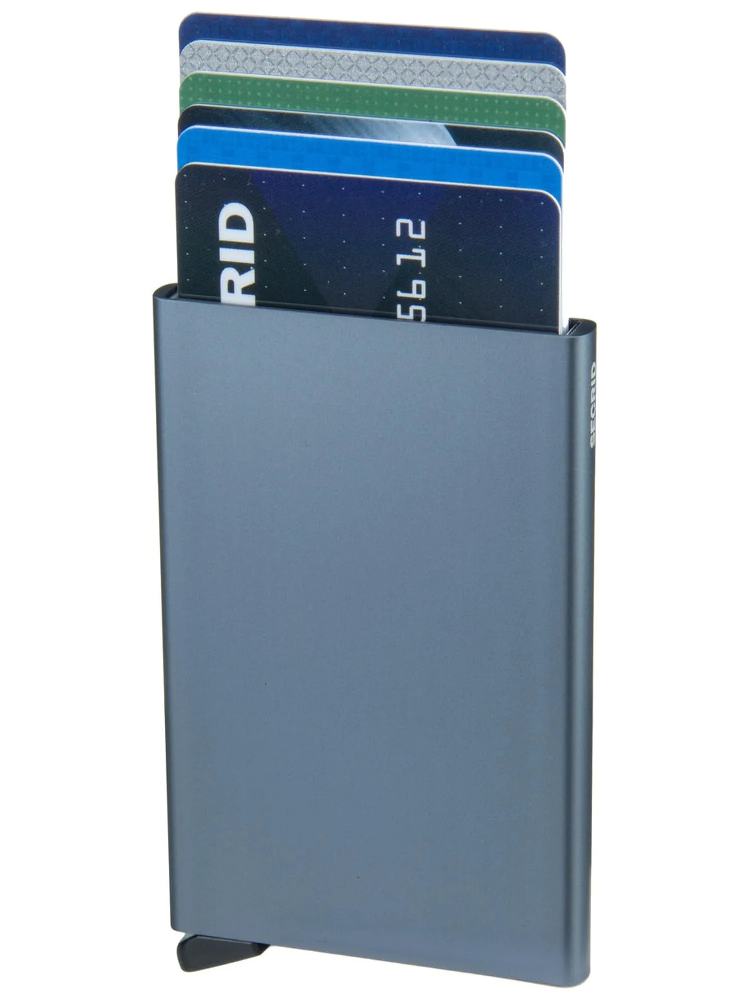 Secrid Il Cardprotector non è solo il portafoglio più minimalista, ma è anche il cuore di tutti i prodotti alluminio, protegge le carte da piegamenti, rotture e comunicazioni RFID e NFC. Ca - immagine 3