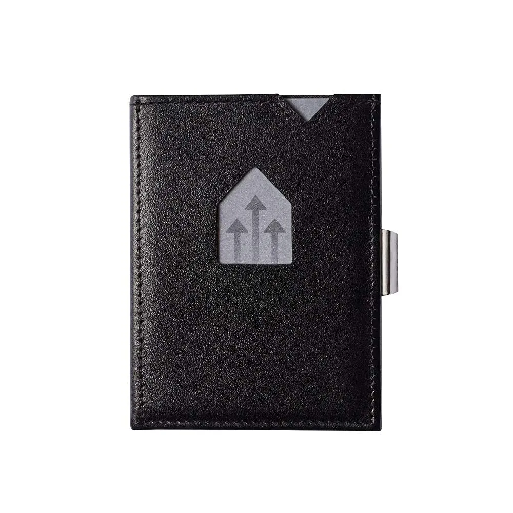 EXENTRI Portafogli tri-fold - Blocco RFID con clip di chiusura in acciaio inossidabile - immagine 3