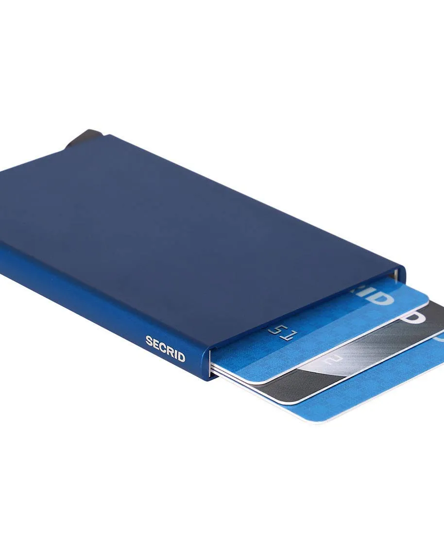 Secrid Il Cardprotector non è solo il portafoglio più minimalista, ma è anche il cuore di tutti i prodotti alluminio, protegge le carte da piegamenti, rotture e comunicazioni RFID e NFC. Ca - immagine 3