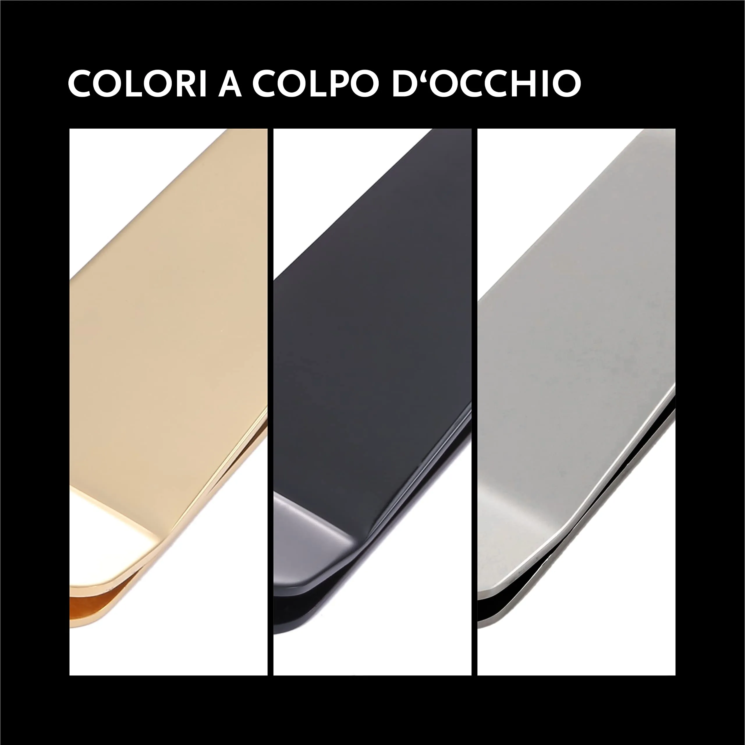 DonDon Fermasoldi Acciaio Inox Color Nero - immagine 4