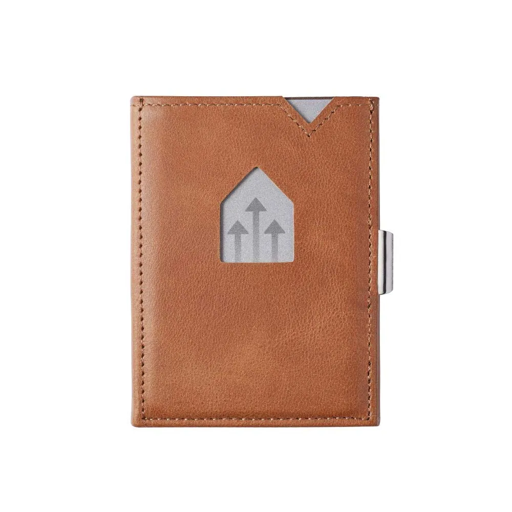 EXENTRI Portafogli tri-fold - Blocco RFID con clip di chiusura in acciaio inossidabile - immagine 3