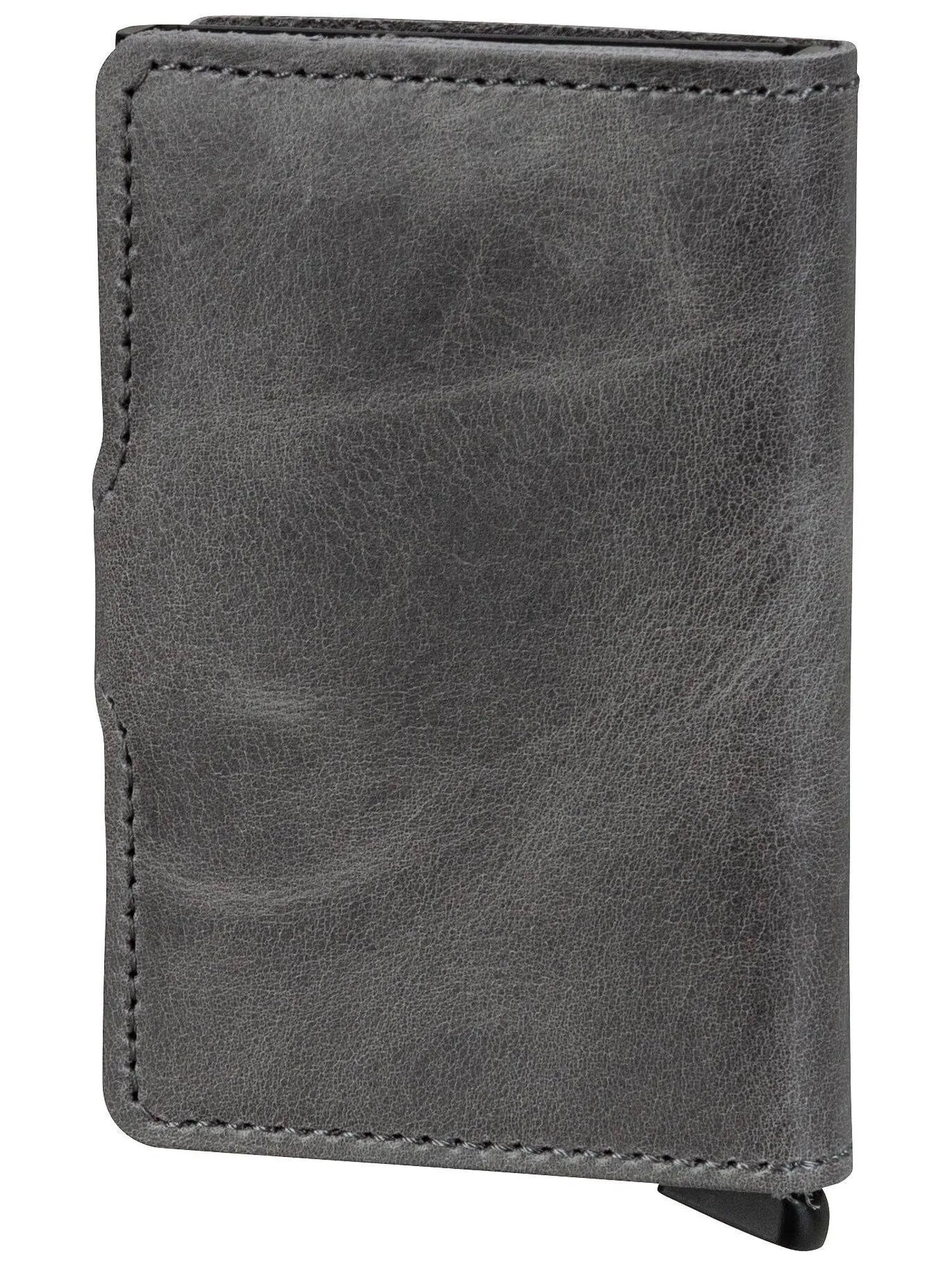 Secrid Il MiniWallet presenta delle dimensioni compatte, ma una grande capacità. Il rivestimento in pelle vintage esterno può contenere banconote, scontrini e tessere, mentre nel Cardprotector in allu - immagine 2