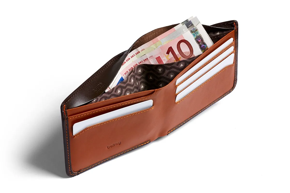 Bellroy Hide & Seek Wallet (sottile portafoglio in pelle, blocco RFID, da 5 a 12 carte con una sezione nascosta) - Java - immagine 4