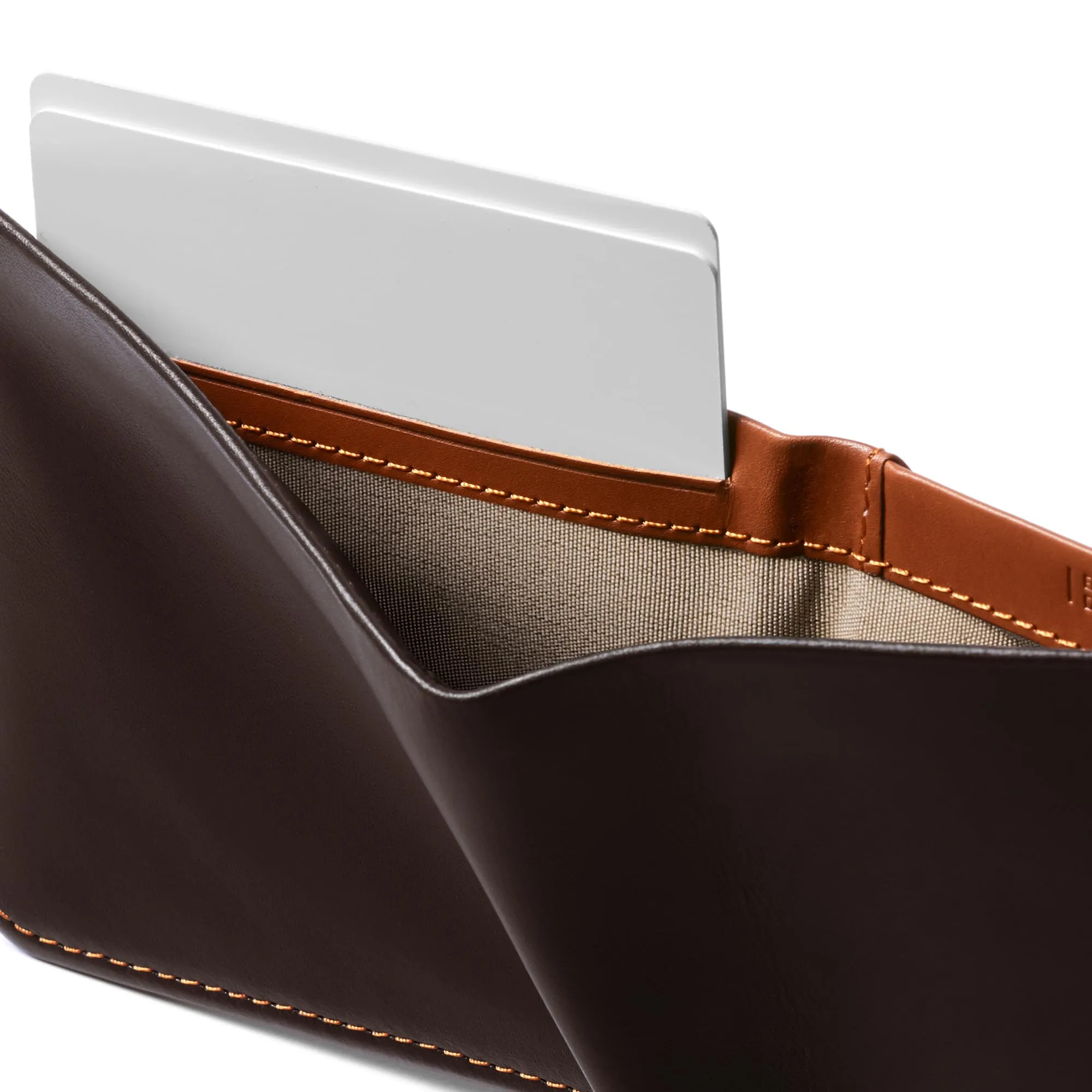 Bellroy Hide & Seek Wallet (sottile portafoglio in pelle, blocco RFID, da 5 a 12 carte con una sezione nascosta) - Java - immagine 6