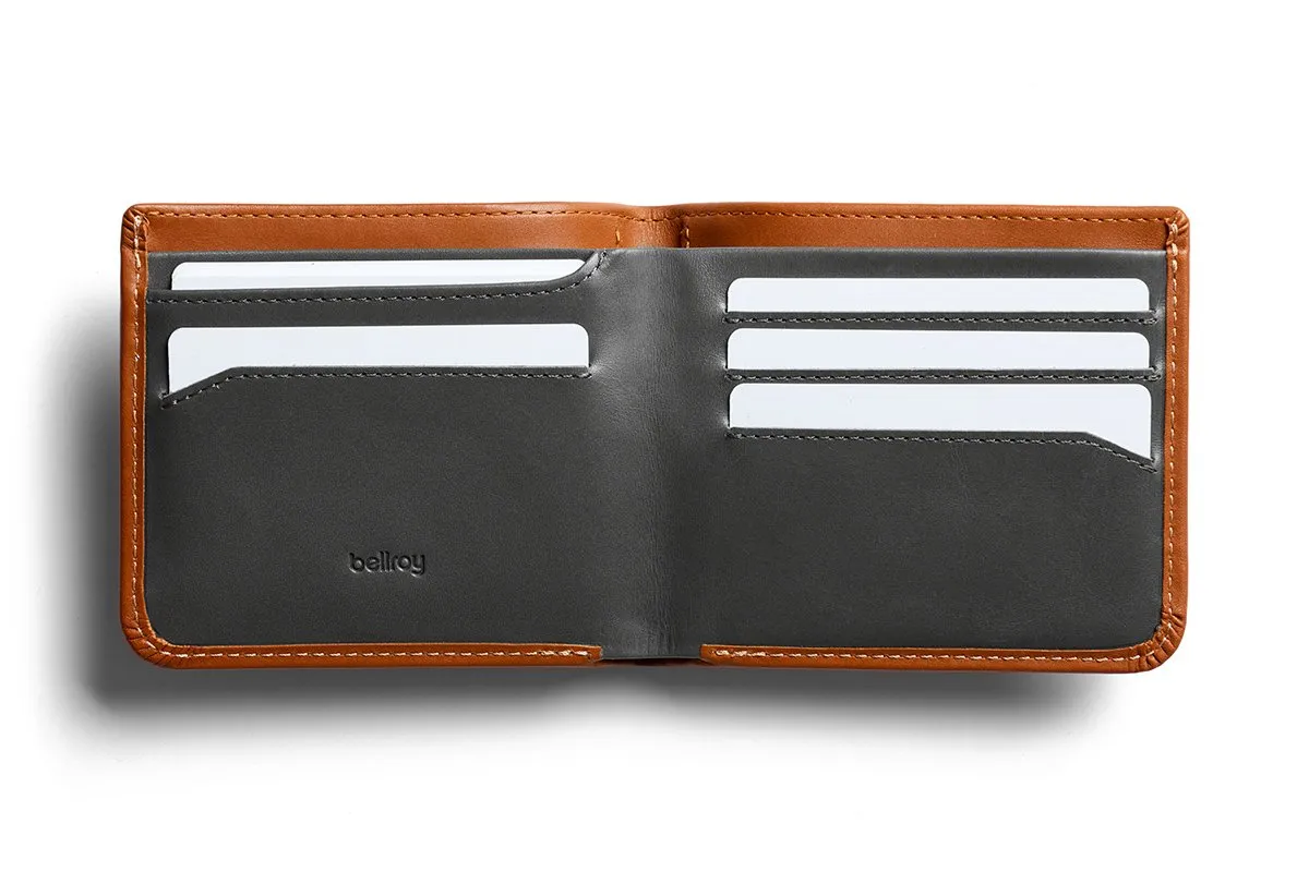 Bellroy Hide & Seek, Portafoglio in pelle con blocco RFID - Caramel - immagine 2
