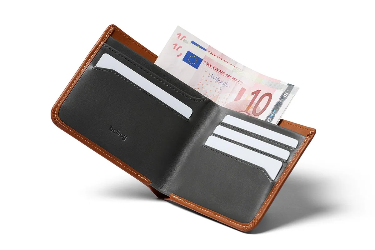 Bellroy Hide & Seek, Portafoglio in pelle con blocco RFID - Caramel - immagine 3