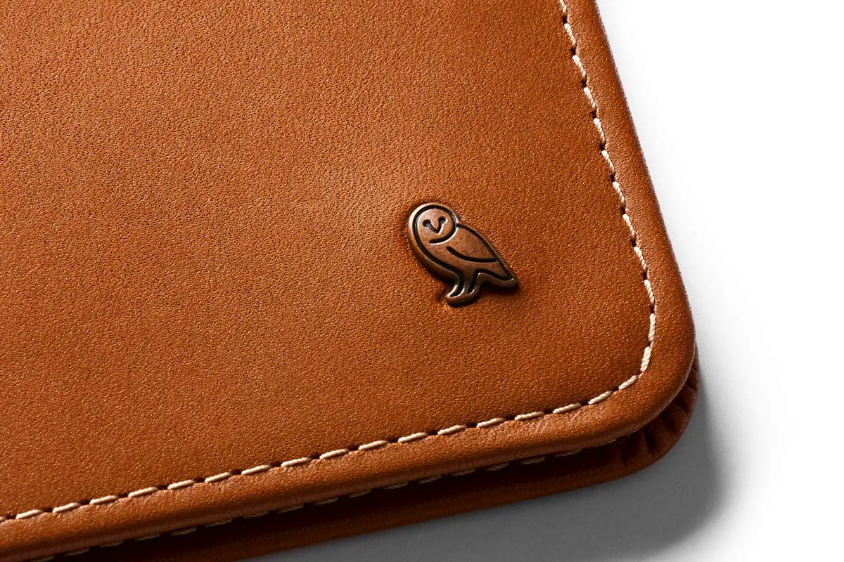 Bellroy Hide & Seek, Portafoglio in pelle con blocco RFID - Caramel - immagine 5