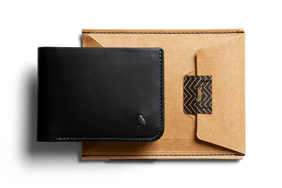 Bellroy Hide & Seek Wallet (sottile portafoglio in pelle, blocco RFID, da 5 a 12 carte con una sezione nascosta) - Black - immagine 8