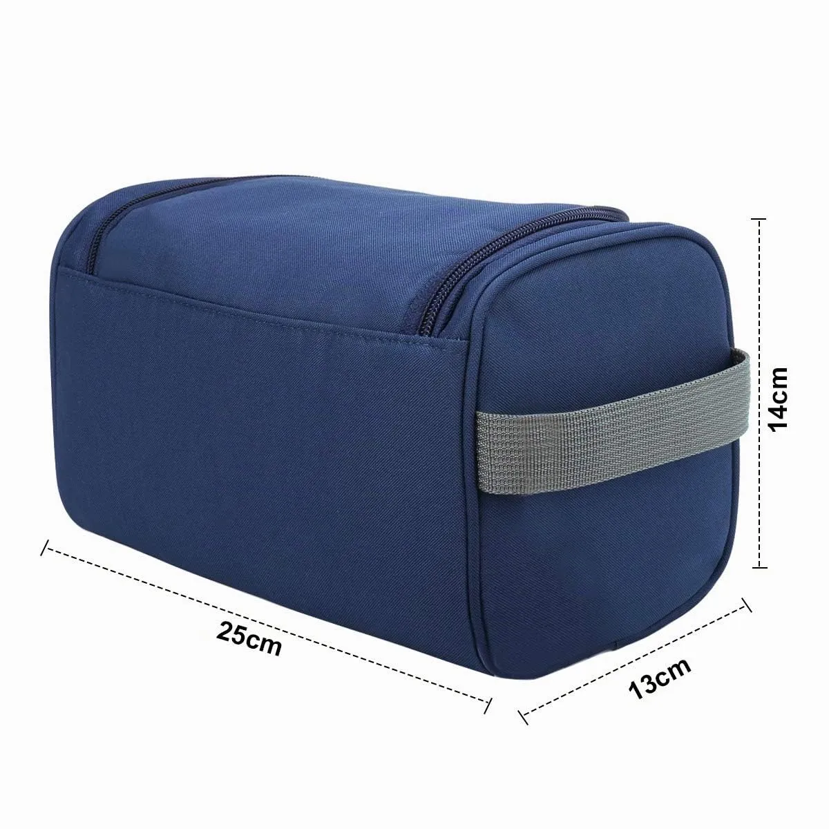 Beauty Case da Viaggio Uomo Donna Borsa da Toilette da Appendere Borsa da Viaggio Con Gancio Impermeabile Da Bagno Portatile Organizer da Viaggio Pochette Make Up Trucchi Cosmetici Verde - immagine 3