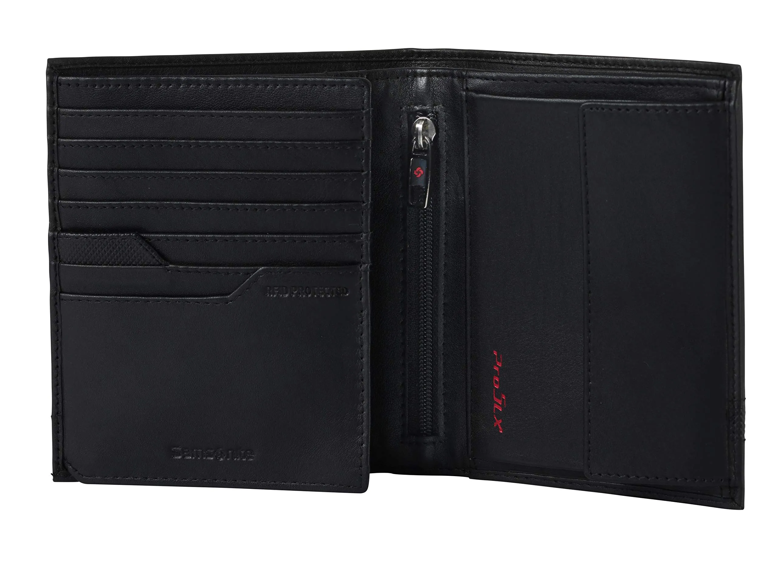 Samsonite Pro-DLX 5 SLG Accessori da Viaggio- Portafogli, Portafoglio Verticale: 10.4 x 1 x 12.8 cm, Nero (Black) - immagine 2